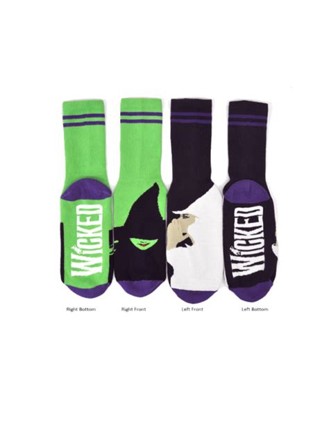 Whether you're an Elphaba or Glinda fan, every Ozian needs a pair of these two witches' socks ...