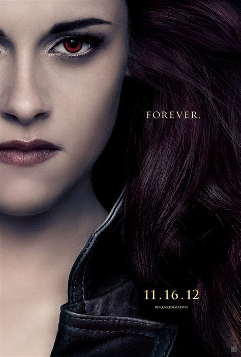 Breaking Dawn part 2 official character poster: Bella Cullen - Twilight Series Photo (30929671 ...