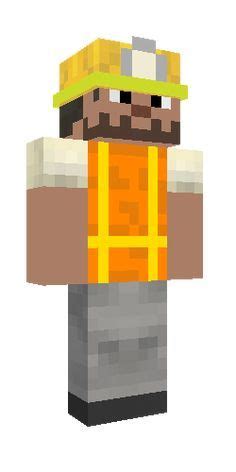 Construction Worker Steve #Minecraft #Skins #minecraftskin #minecraftskins Construction Worker ...