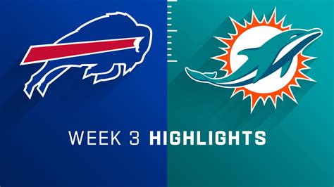 Buffalo Bills vs. Miami Dolphins highlights | Week 3