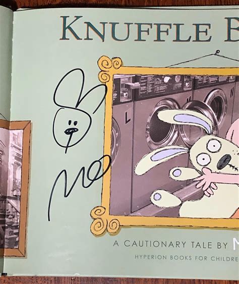 Knuffle Bunny: A Cautionary Tale by Willems, Mo: Very Good Hardcover (2004) Signed by Author(s ...