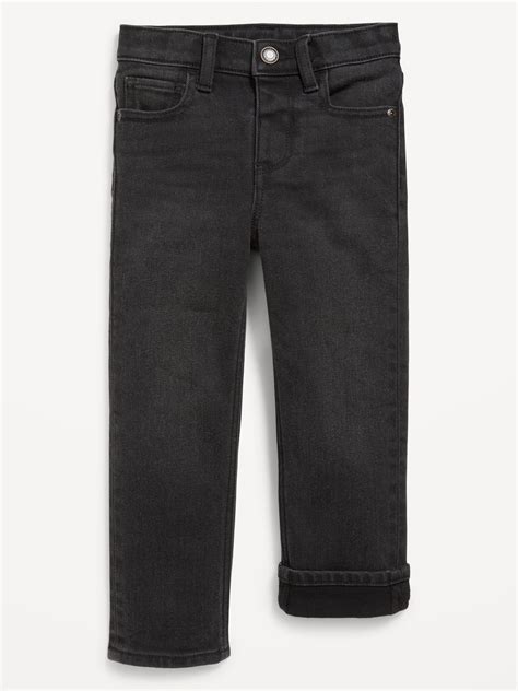 Built-In Warm Straight Jeans for Toddler Boys | Old Navy