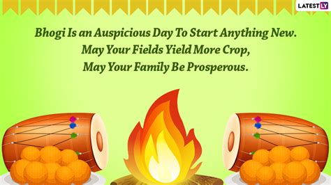 Bhogi Pandigai 2023 Wishes, Greetings & HD Images: Festive Quotes ...