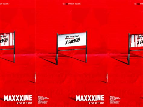 Maxxxine Poster designs, themes, templates and downloadable graphic ...