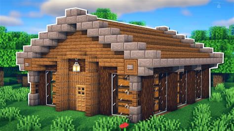 Minecraft - How to Build a Storage House | Simple Storage House ...