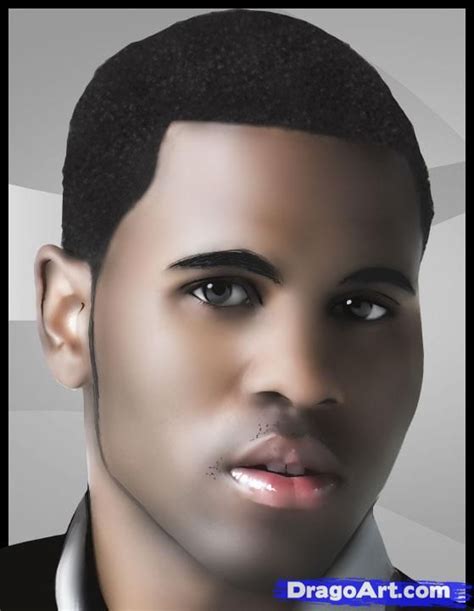 How to Draw Jason Derulo, Step by Step, Portraits, People, FREE Online Drawing Tutorial, Added ...