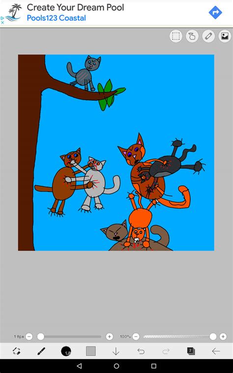 Warrior Cats Battle Scene by sunnypool123 on DeviantArt