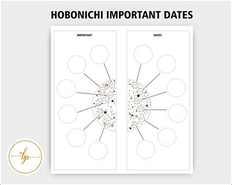 IMPORTANT DATES PLANNER - Etsy