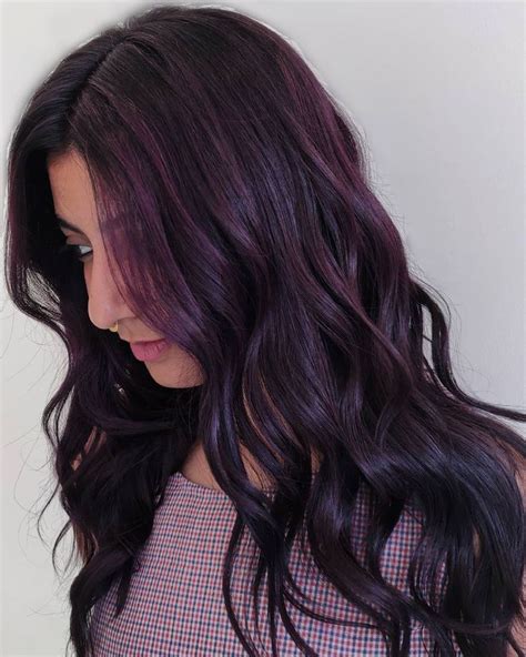 40 Latest Plum Hair Color Ideas for 2024 - Hair Adviser | Plum hair, Hair color plum, Wine hair