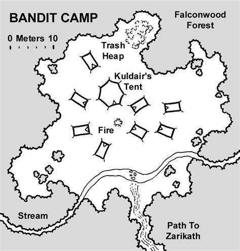 Bandit Camp Map by JeffDee on DeviantArt