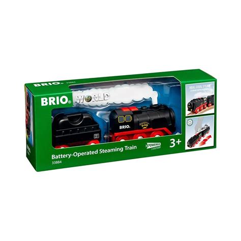 “Full steam ahead!”. Chug around your BRIO World railway with realistic steam effects in the ...