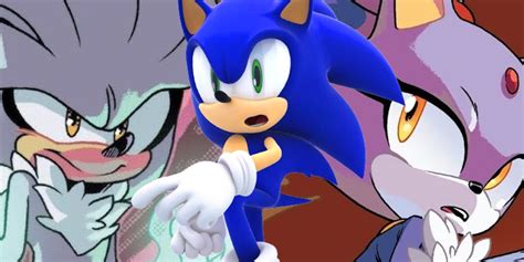 Sonic's New Silver and Blaze Cover Hints End of the World is Coming