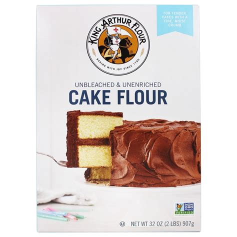 King Arthur Flour - Unbleached & Unenriched Cake Flour - 32 oz ...