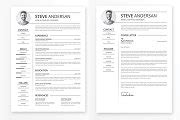 Clean Resume Template | Resume Templates ~ Creative Market