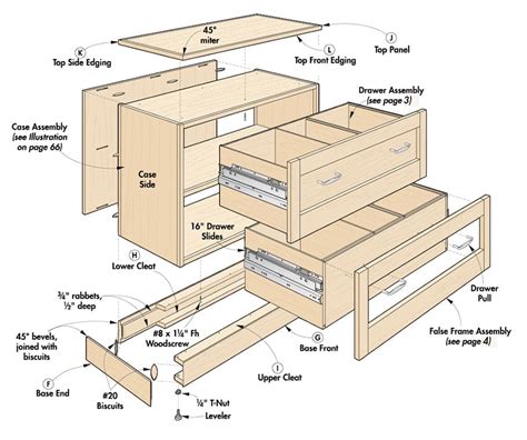 Woodsmith Lateral File Cabinet Plans | Wilker Do's