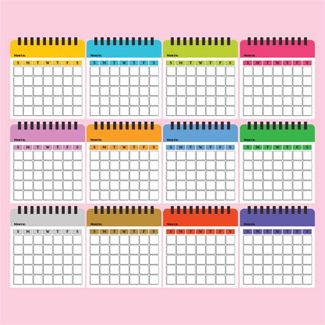 Free Printable Calendar For Kindergarten Web This Free Printable Coloring Calendar Is A Great ...