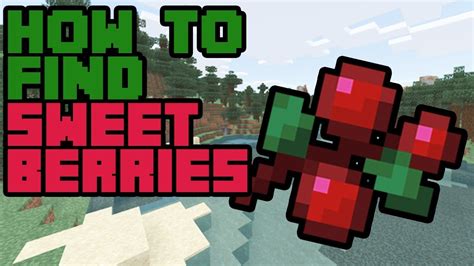 Minecraft Sweet Berries : Berries, or sweet berries, are a new food ...