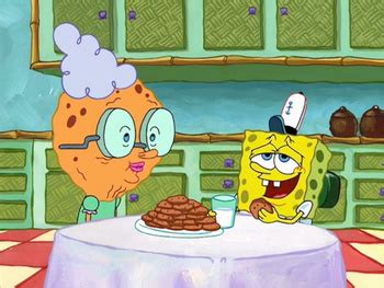 Sponge Bobs Grandmas Cookies Clipart