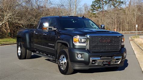 Used 2018 GMC SIERRA 3500HD DENALI 4X4 DUALLY / 6.6L DURAMAX PLUS / NAV / SUNROOF / REARVIEW For ...