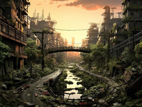 Post Apocalyptic City Wallpaper