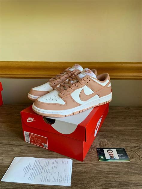 Nike Dunk Low - Rose Whisper, Women's Fashion, Footwear, Sneakers on ...