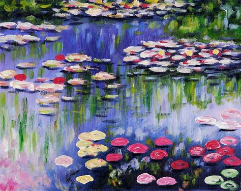 Monet - Water Lilies (pink)