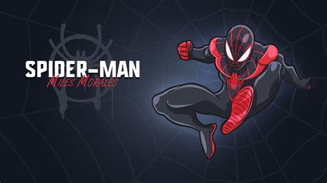 Miles Morales Spider Man Art Wallpaper,HD Superheroes Wallpapers,4k Wallpapers,Images ...