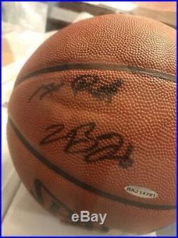 LeBron James Signed Auto Autograph 2003 Rookie Basketball Inscribed UDA /230 | Signed Inscribed ...