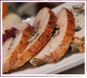 Spinach Ricotta Turkey Roulade with Pomegranate - Marla Meridith