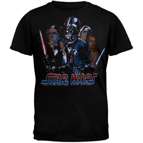 Star Wars - Retro Logo Soft T-Shirt - Walmart.com