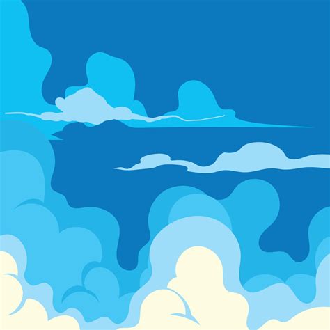 Bright Blue Sky Background 6654394 Vector Art at Vecteezy