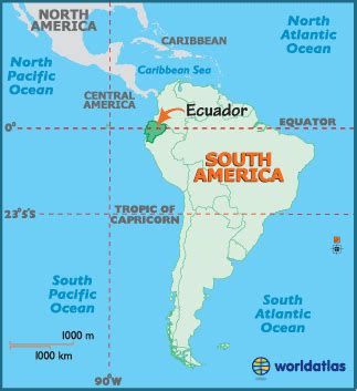 Ecuador-on-Equator-map - ShiveshPratap.com