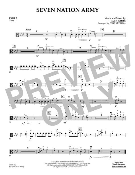 Seven Nation Army Sheet Music White Stripes Bass Guitar Tab | ubicaciondepersonas.cdmx.gob.mx