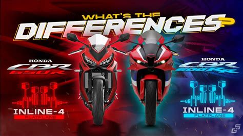 Honda CBR650R vs Honda CBR600RR ┃ The Extra "R" Made Big Differences! - YouTube