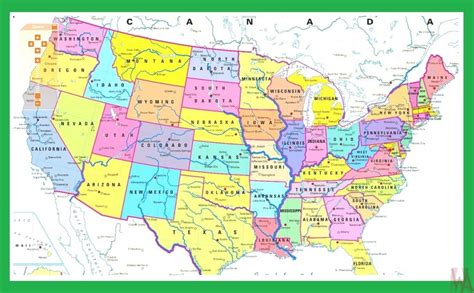 Interactive Region Map of USA | US Map | WhatsAnswer