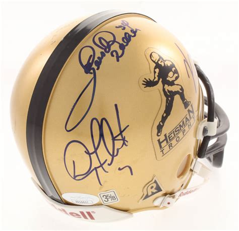 Doug Flutie, Herschel Walker & Ricky Williams Signed "Heisman Trophy ...