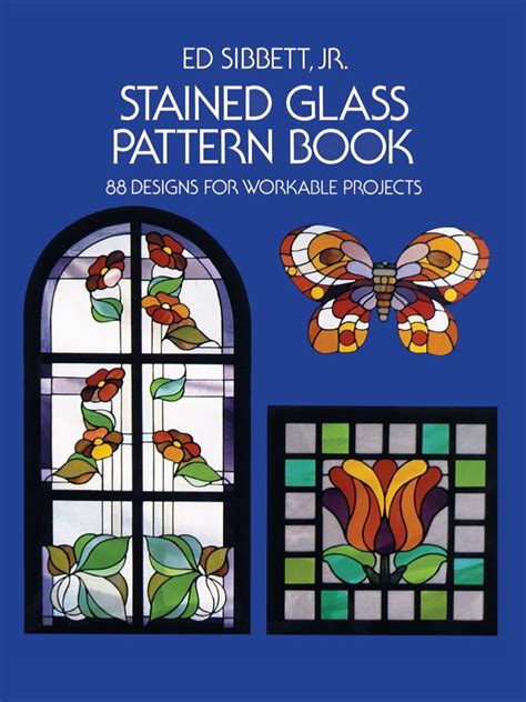 Stained Glass Pattern Book - Dover Books