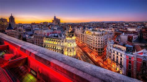 Madrid Skyline Wallpapers - Top Free Madrid Skyline Backgrounds - WallpaperAccess