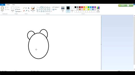 draw a simple mouse / Paint program - YouTube