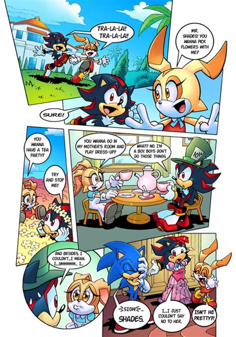 Shadow is still misunderstood | Archie Sonic Comics | Shadow the ...