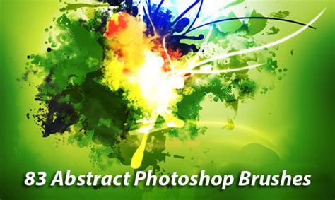 83 Awesomely Abstract Photoshop Brushes to Download Now