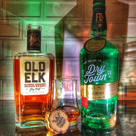 Old Elk Bourbon and Dry Town Gin – Dads Drinking Bourbon