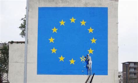 Banksy's Newest Mural Takes On Brexit And EU Relations