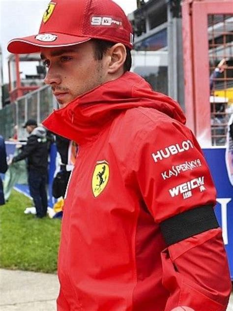 Charles Leclerc Ferrari F1 Jacket | Scuderia Ferrari F1 Team Hooded ...