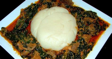 THE FOOD MAP: EGUSI SOUP AND POUNDED YAM IS SERVED! LEARN HOW TO MAKE ...