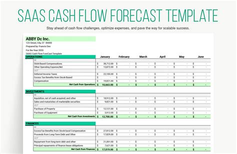 13-Week Cash Flow Template - Download in Excel, Google Sheets | Template.net