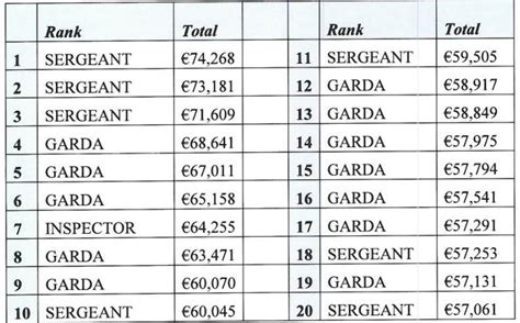 Gardaí working up to 100 hours a week for overtime payments of up to € ...