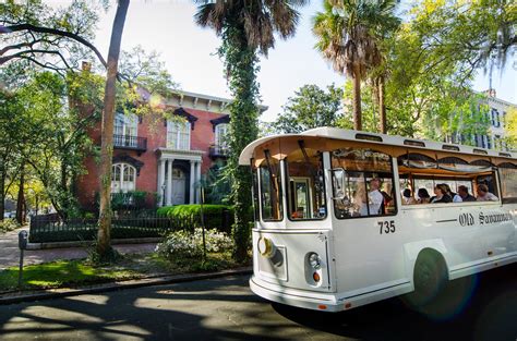 Trolley tours are the perfect way to explore historic Savannah, Georgia ...