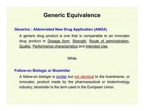 USFDA NDA Vs BLA | PPT