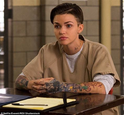 #orangeisthenewblack 👍👮💁 | Ruby rose, Orange is the new black, Ruby